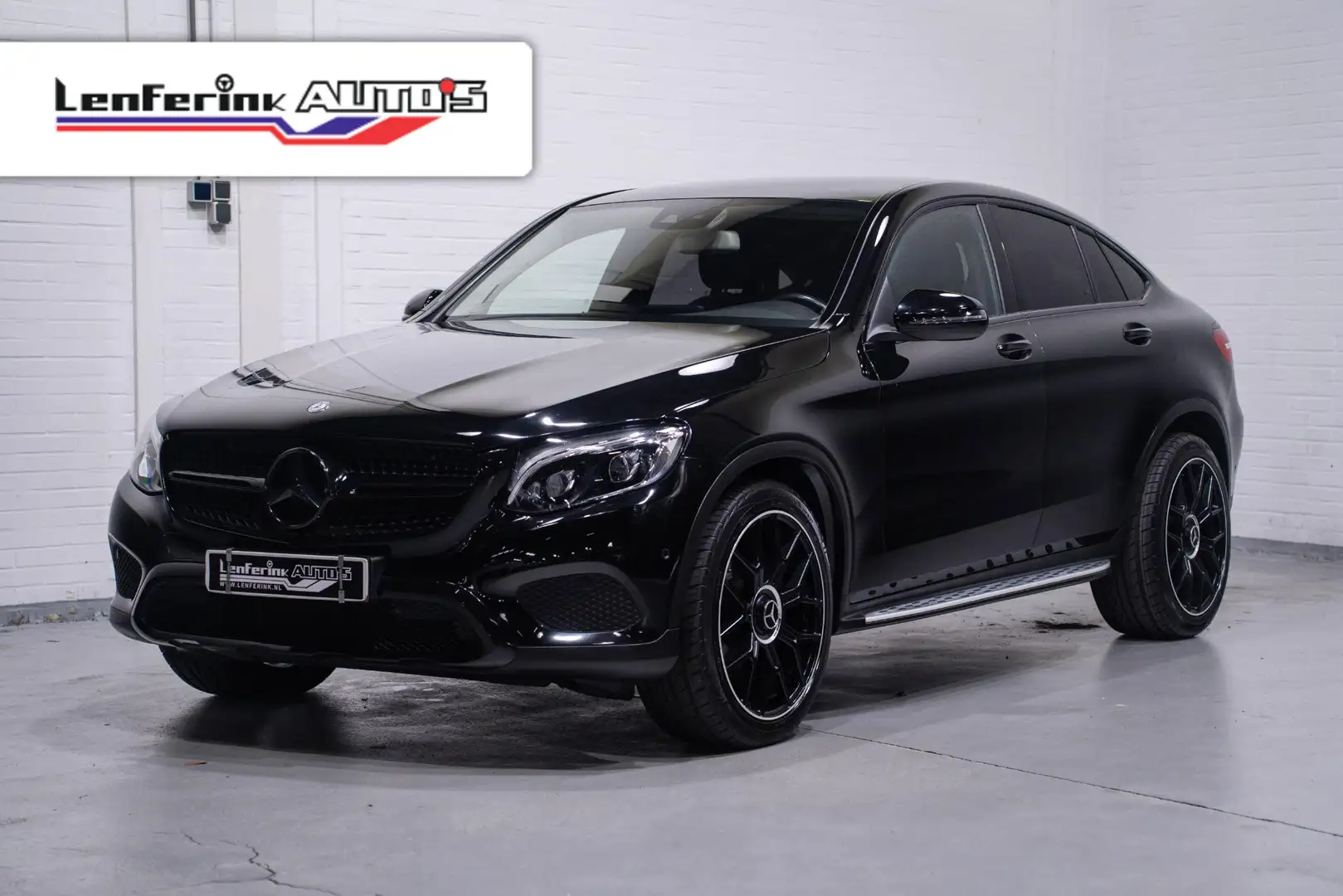 Mercedes-Benz GLC 220 Coupé d 4MATIC Ambition Navi Camera Leder Sportsto Noir - 1