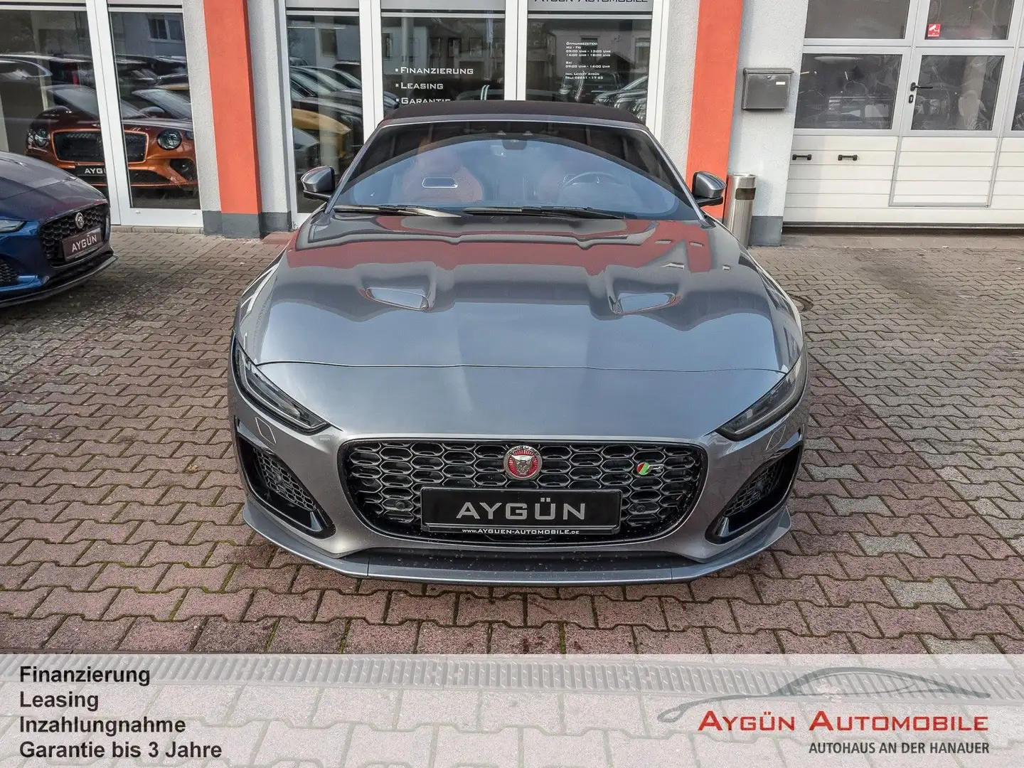 Jaguar F-Type F-TYPE R Cabriolet*P575*Klima-Paket*Black-Pack* Gris - 2
