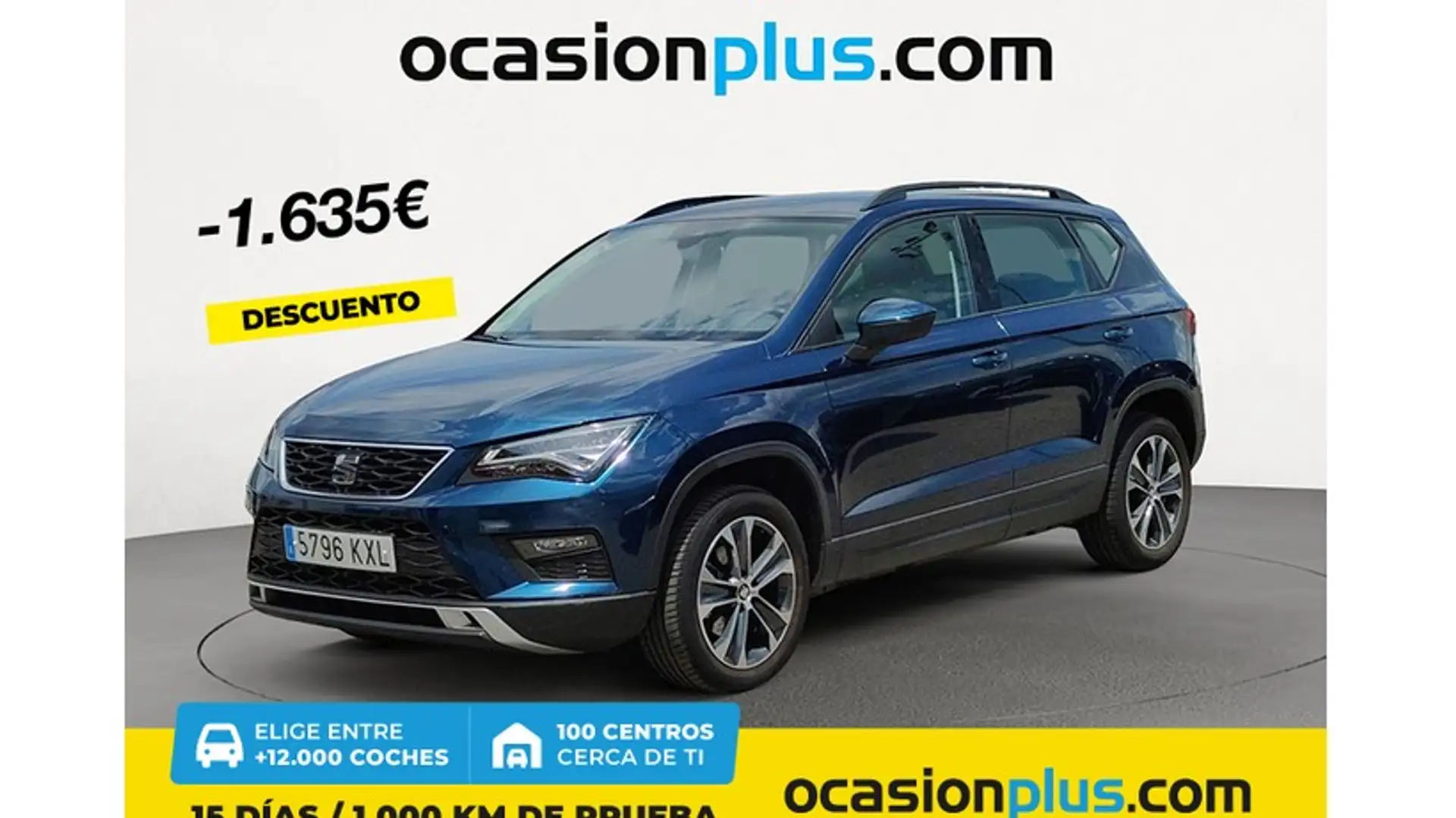SEAT Ateca 1.6TDI CR S&S Ecomotive Style Blauw - 1