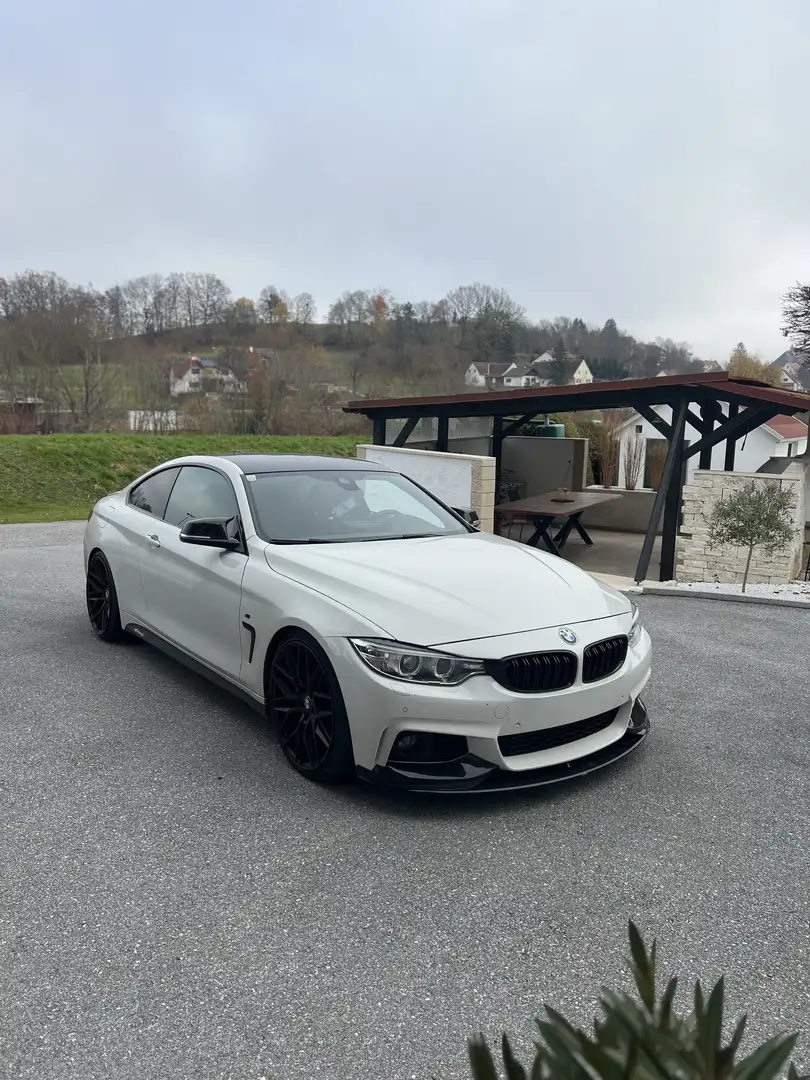 BMW 428 428i Coupe Aut. Weiß - 1