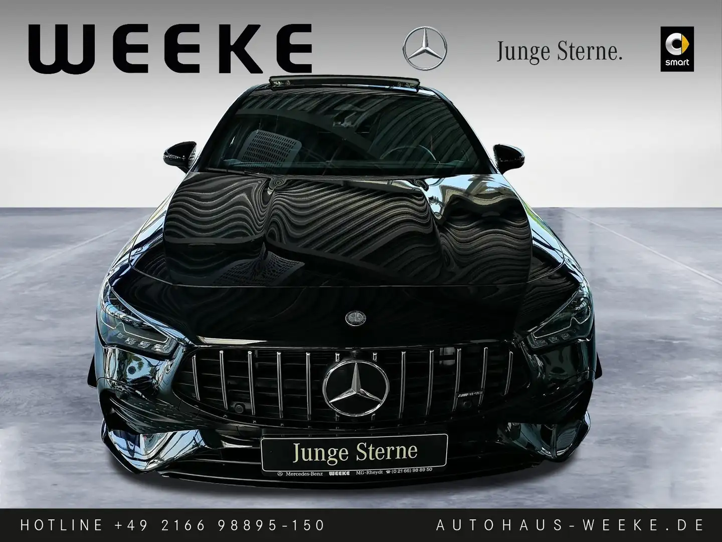 Mercedes-Benz CLA 35 AMG 4M PREMIUM+PANO+BURMESTER+AERO+NIGHT Schwarz - 2