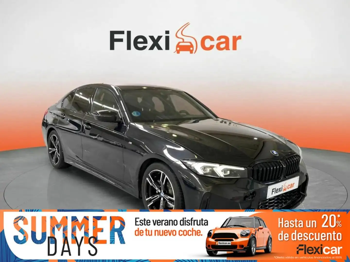BMW 318 318d Auto. Negro - 1