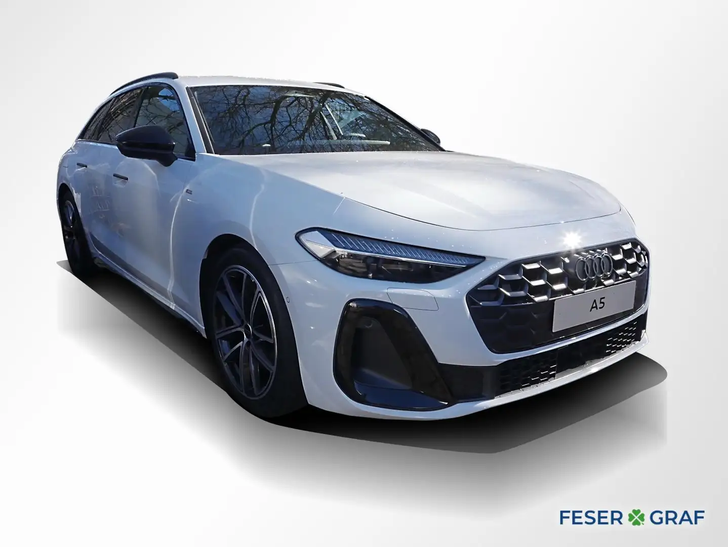 Audi A5 Avant TDI qu. 2x S line AHK Tech plus Weiß - 2