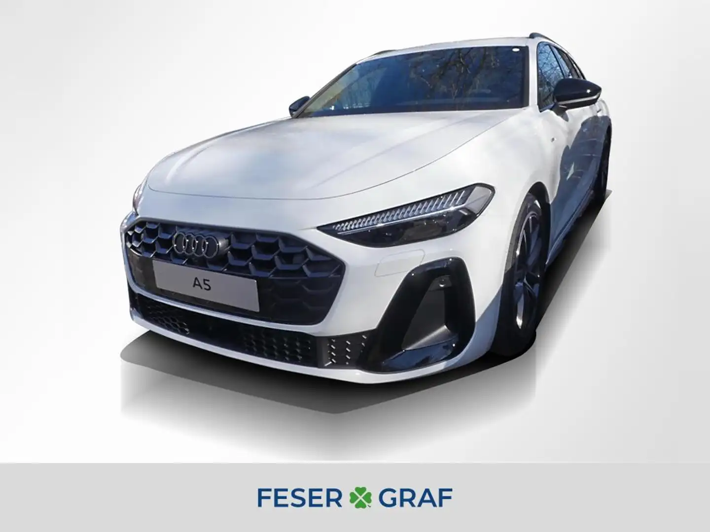 Audi A5 Avant TDI qu. 2x S line AHK Tech plus Weiß - 1