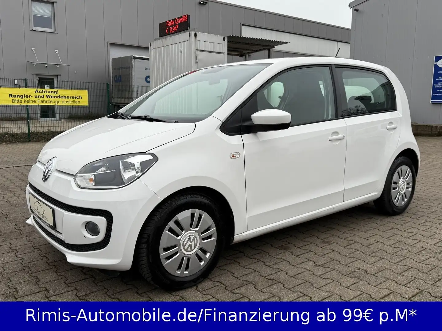 Volkswagen up! move up! BMT 1.Hand 4/5 Türer Sitzheizung Bílá - 2