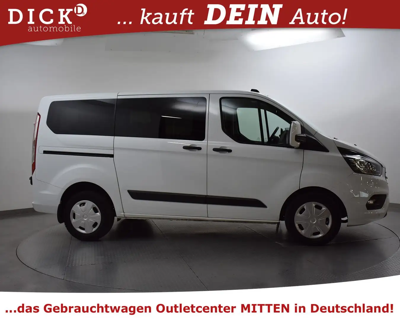 Ford Tourneo Custom Tourneo Cust 2.0d Aut. 320 Trend 9SIT+KLIMA+PDC Weiß - 2