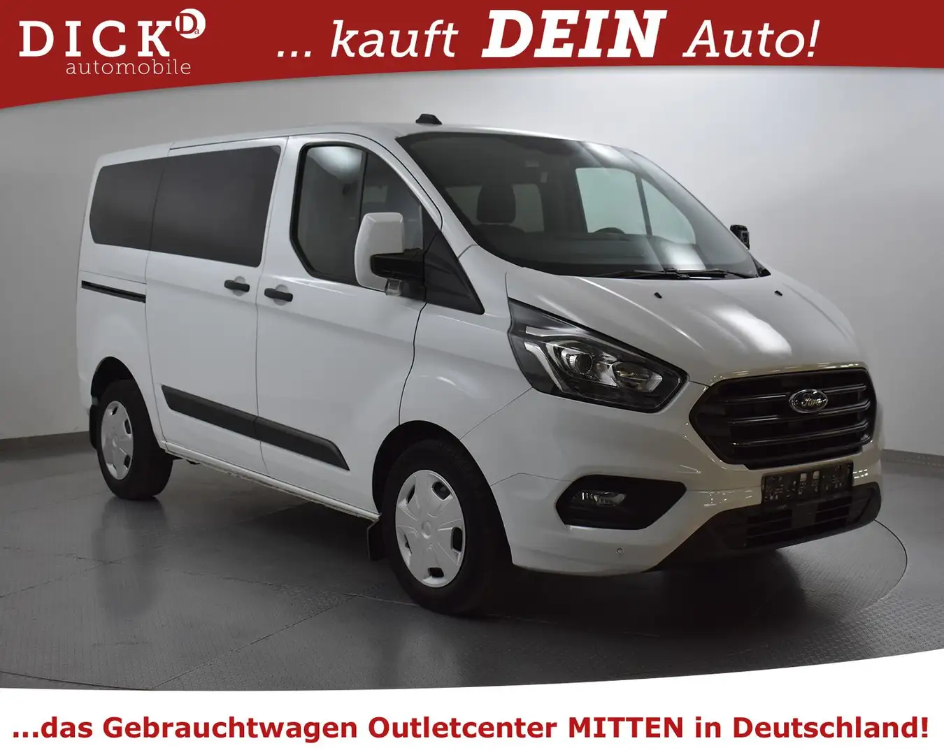 Ford Tourneo Custom Tourneo Cust 2.0d Aut. 320 Trend 9SIT+KLIMA+PDC Weiß - 1