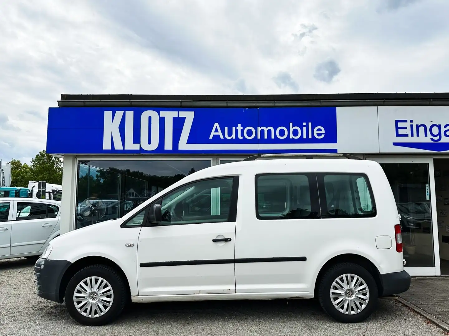 Volkswagen Caddy Kombi EcoFuel Weiß - 2