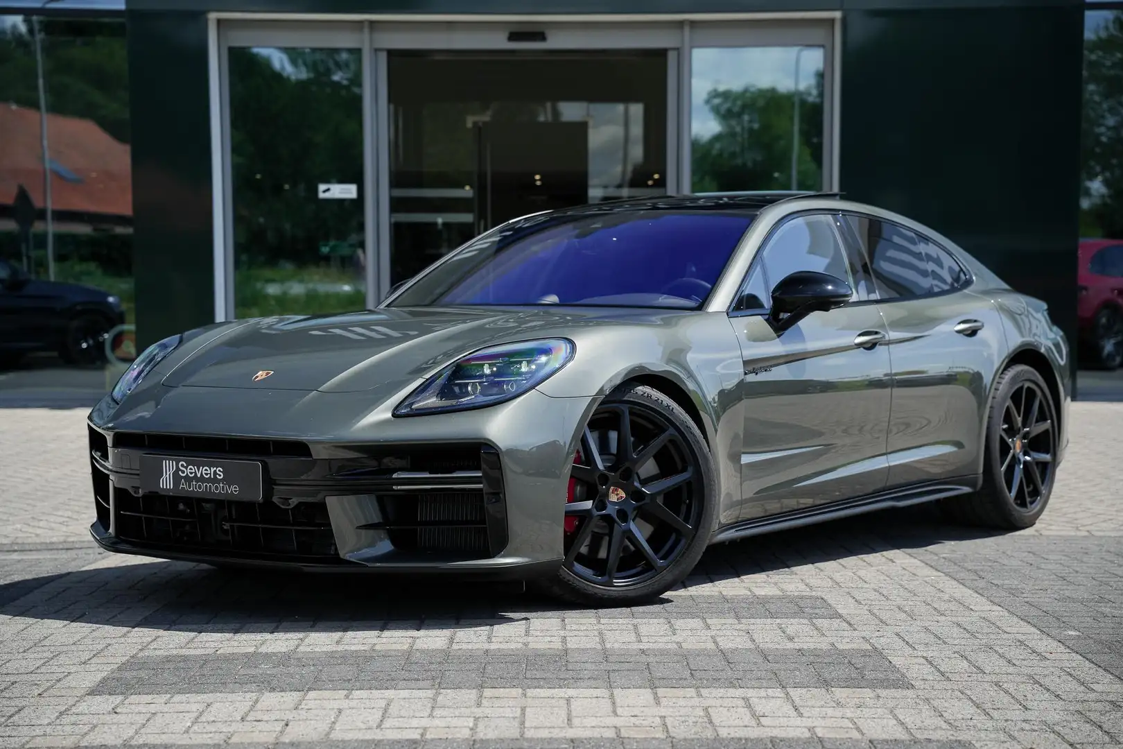 Porsche Panamera 2.9 4S E-Hybrid | SportDesign pakket | Panoramadak Зелений - 2