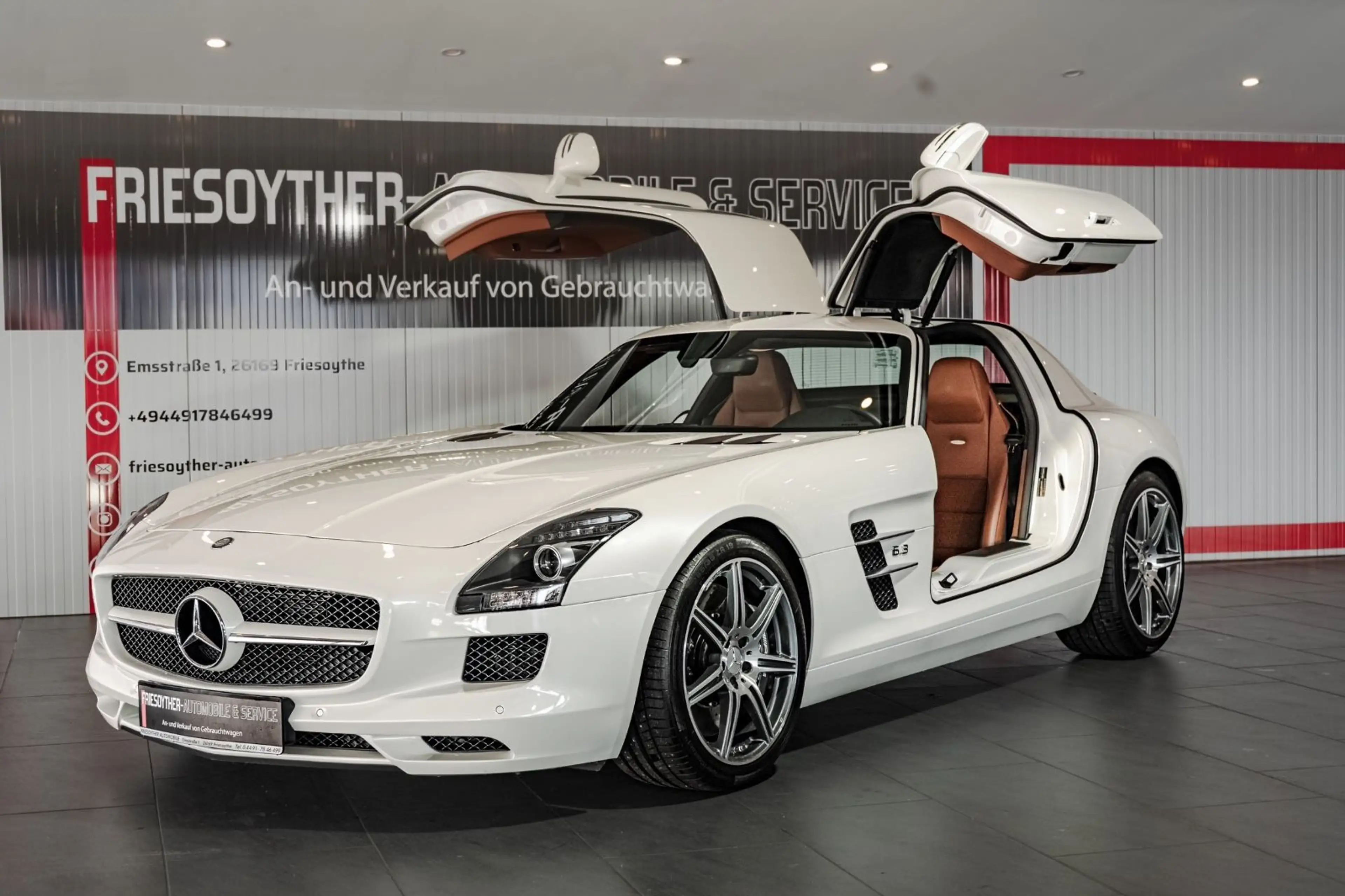 Mercedes-Benz SLS Coupe einzigartige Farbkombi Sammlerfzg — photo 7