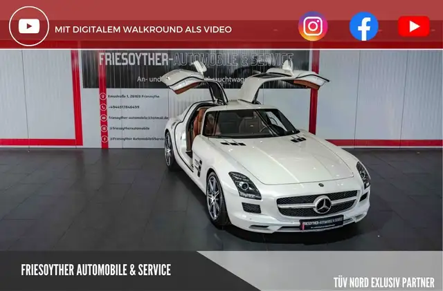 Mercedes-Benz SLS Coupe einzigartige Farbkombi Sammlerfzg