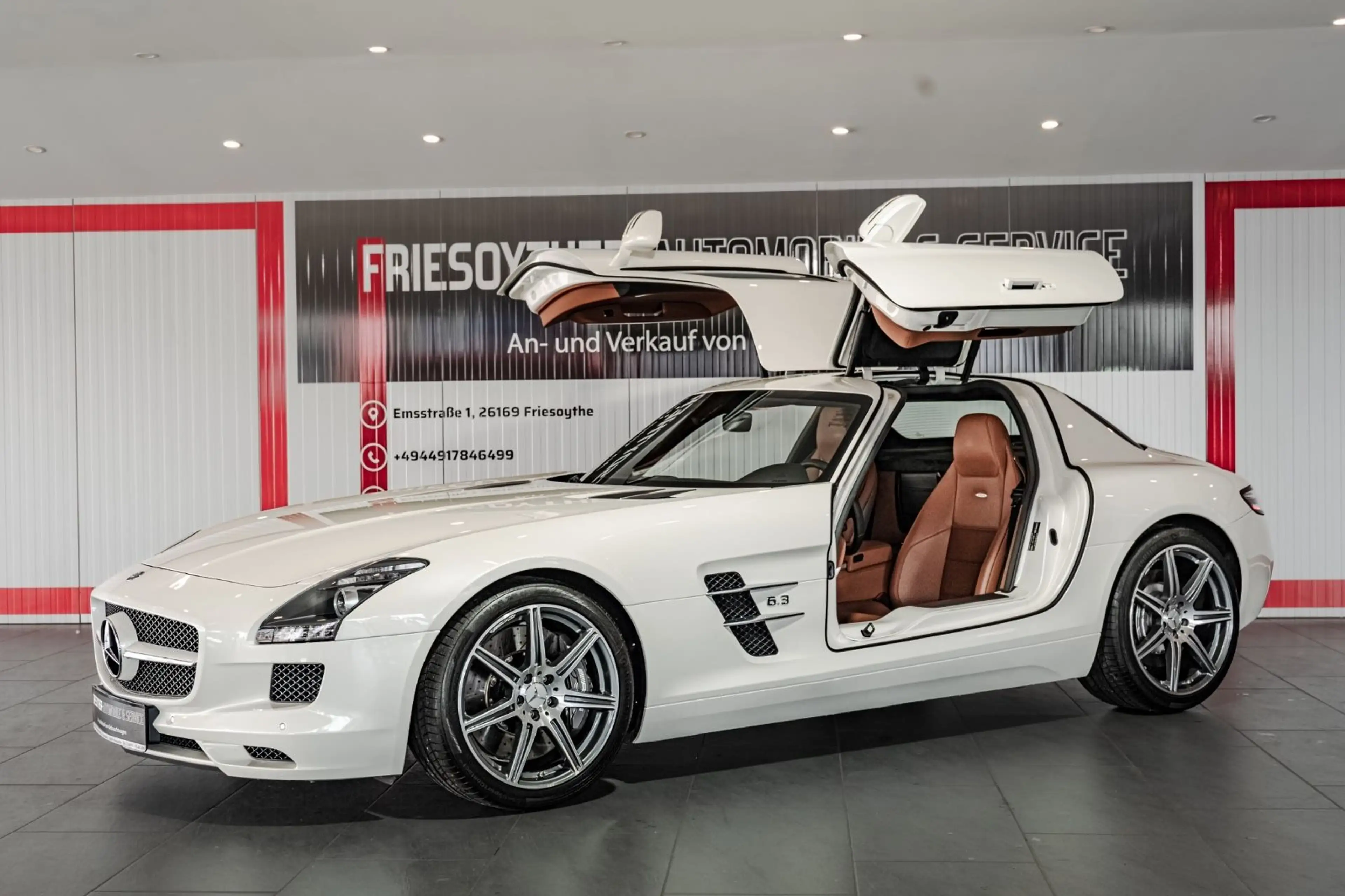 Mercedes-Benz SLS Coupe einzigartige Farbkombi Sammlerfzg — photo 8