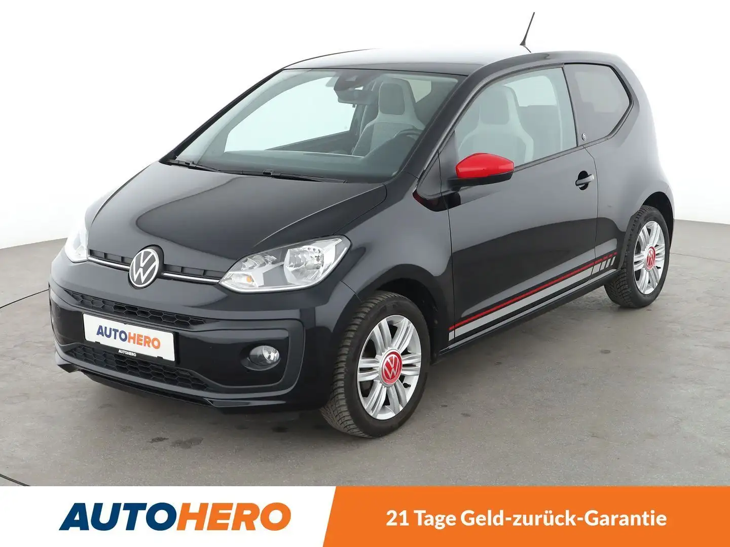 Volkswagen up! 1.0 beats*TEMPO*PDC*SHZ*KLIMA*GARANTIE* Schwarz - 1