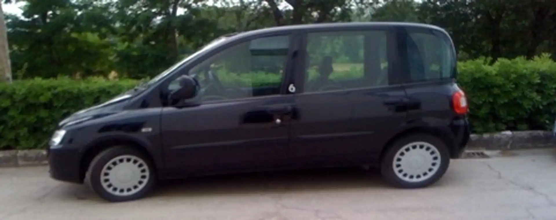 Fiat Multipla Multipla II 2004 1.9 mjt Emotion 120cv Negro - 1