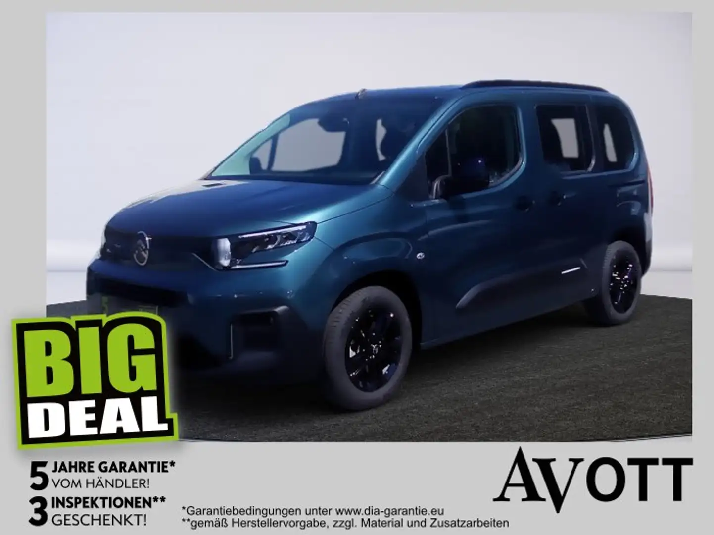Citroen Berlingo 1.5 BHDi 100 Plus M Facelift LED PDC Blau - 1