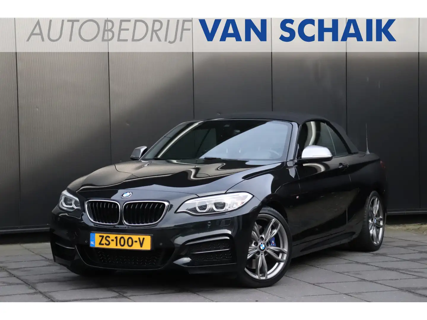BMW 240 2-serie Cabrio M240i Executive | 340 PK | H&K | ST Černá - 1