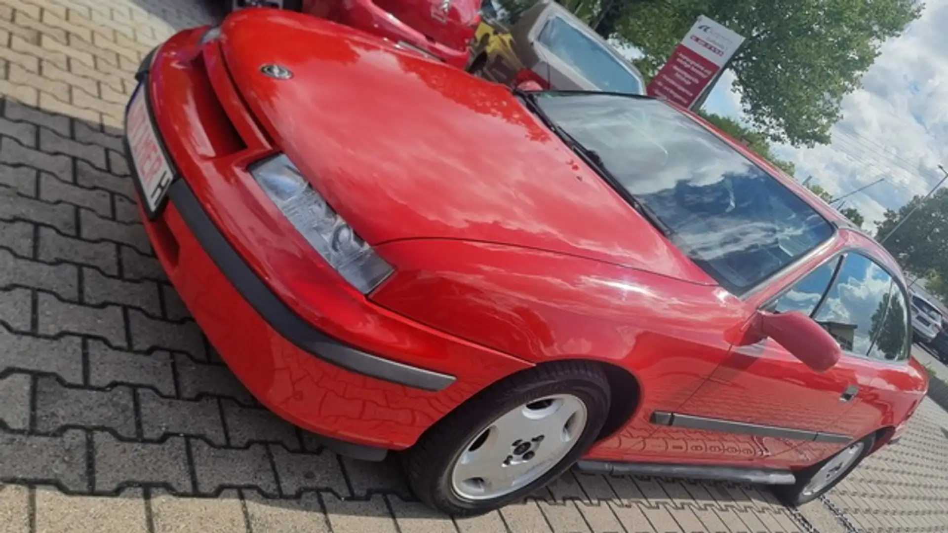 Opel Calibra 2,0 AUTOMATIK Oldtimer super Zustand Rouge - 1