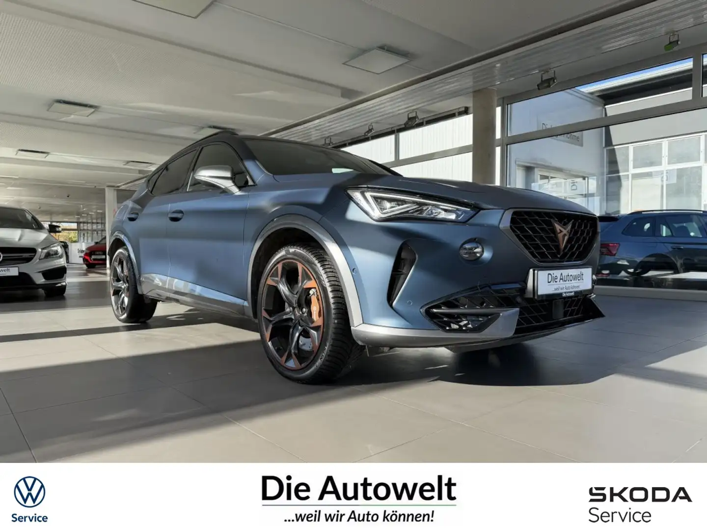 CUPRA Formentor 2,0 TSI VZ 4D DSG LEDER LED NAVI KAM PANO Klima Blau - 1