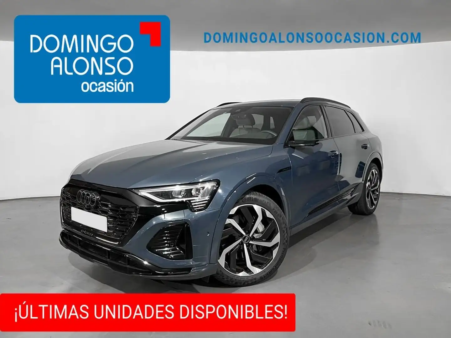Audi Q8 e-tron 50 S line 250 kW (340 CV) quattro Bleu - 1
