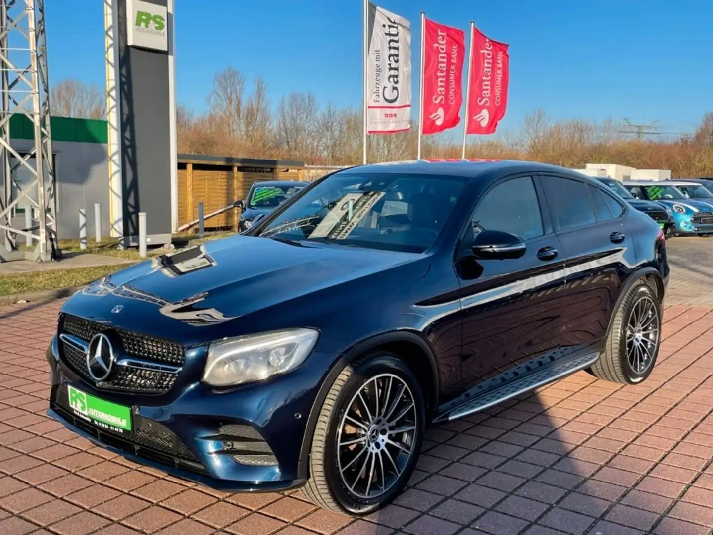 Mercedes-Benz GLC 350 GLC -Klasse Coupe GLC 350 d 4Matic AMG-L 360° Mavi - 1