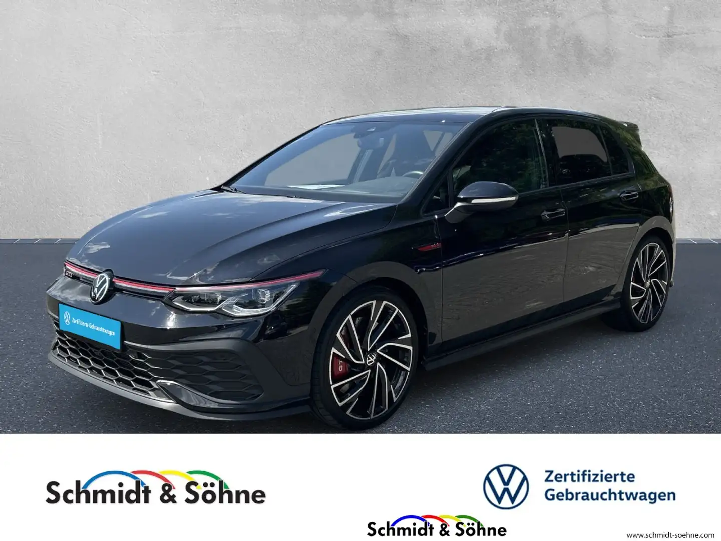 Volkswagen Golf VIII 2.0 TSI GTI Clubsport Klima Navi Schwarz - 1