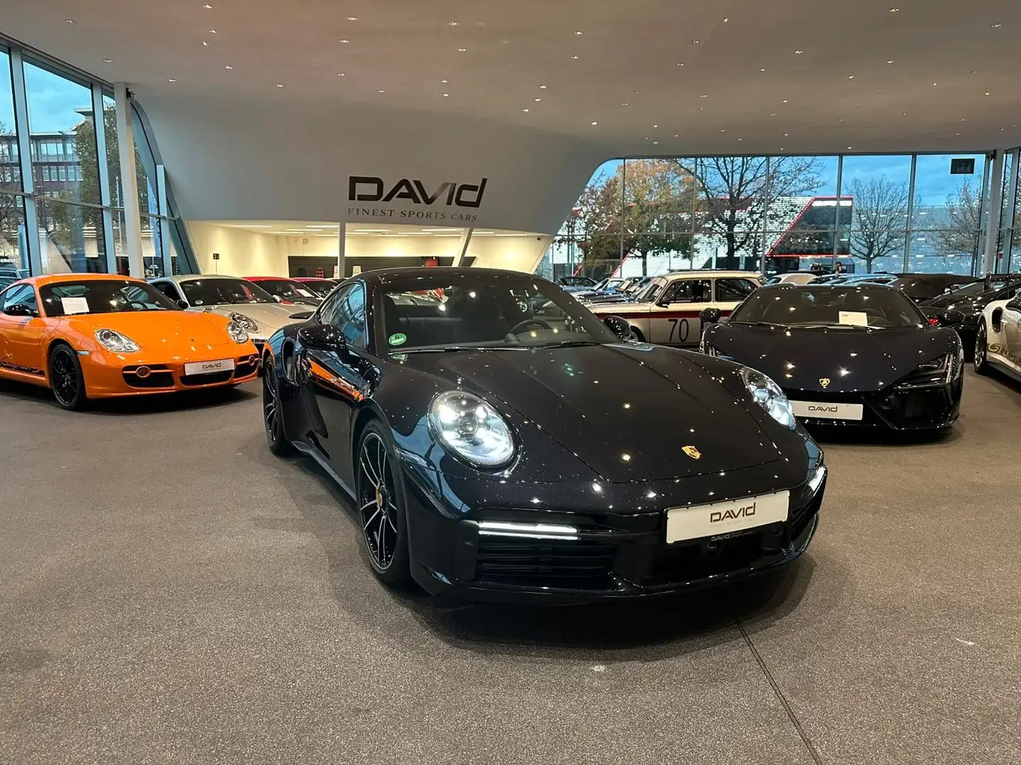 Porsche 992 Turbo S*Deutsch*1. Hand*Lift*Bose*Sportabgas Schwarz - 1