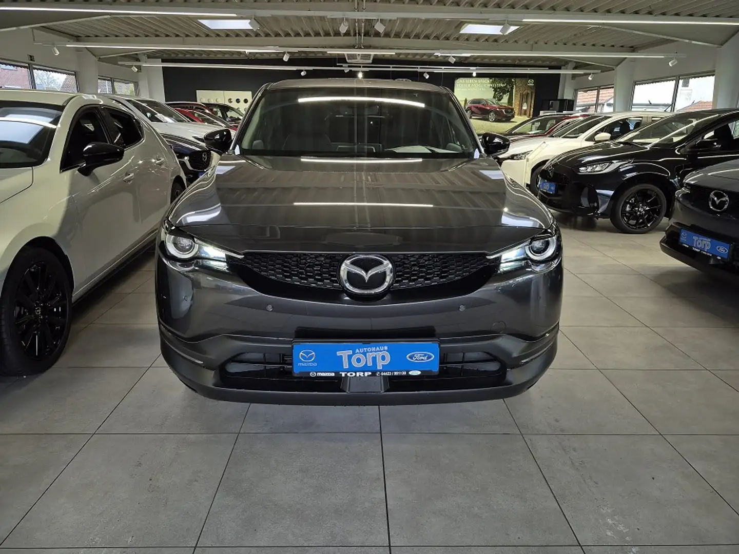 Mazda MX-30 Skyactive R-EV 170ps 1AT FWD Exclusive-Line Grau - 1
