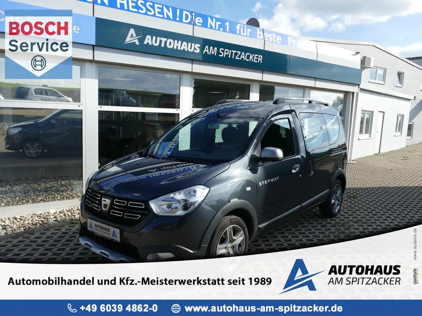 Dacia Dokker 1.6 SCe Stepway NAVI SHZ KLIMA Grau - 1