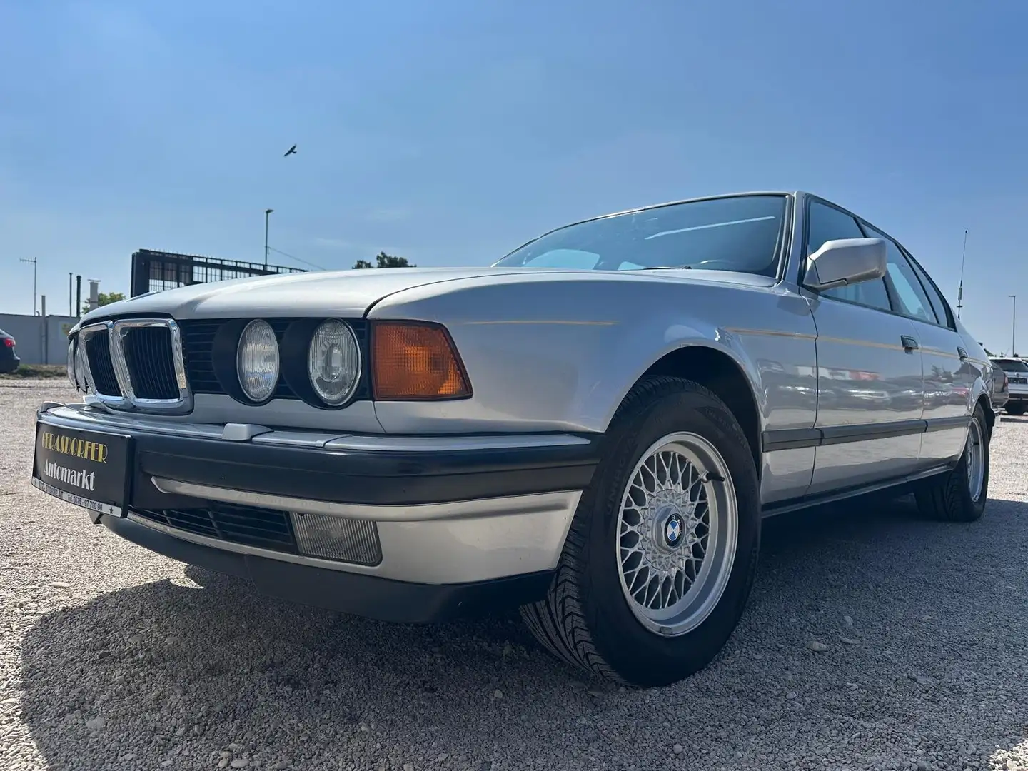 BMW 730 730i Aut. *Rarität*2-Besitz*Originalzustand* Silber - 2