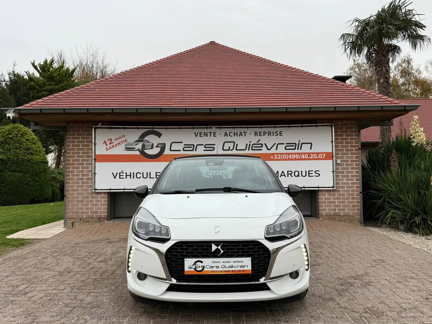 Citroen DS3 1.6 BlueHDi Sport Chic/GPS/CAMERA/CLIM.AUTO./G.1AN Blanc - 2