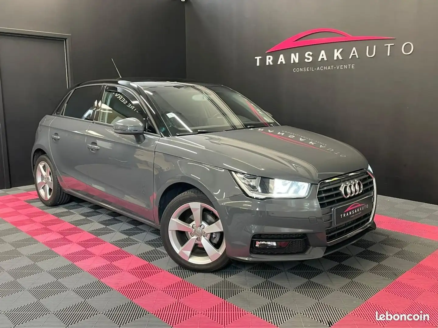 Audi A1 1.0 TFSI ultra 95 Ambition SECONDE MAIN ORIGINE FRANCE Gris - 1