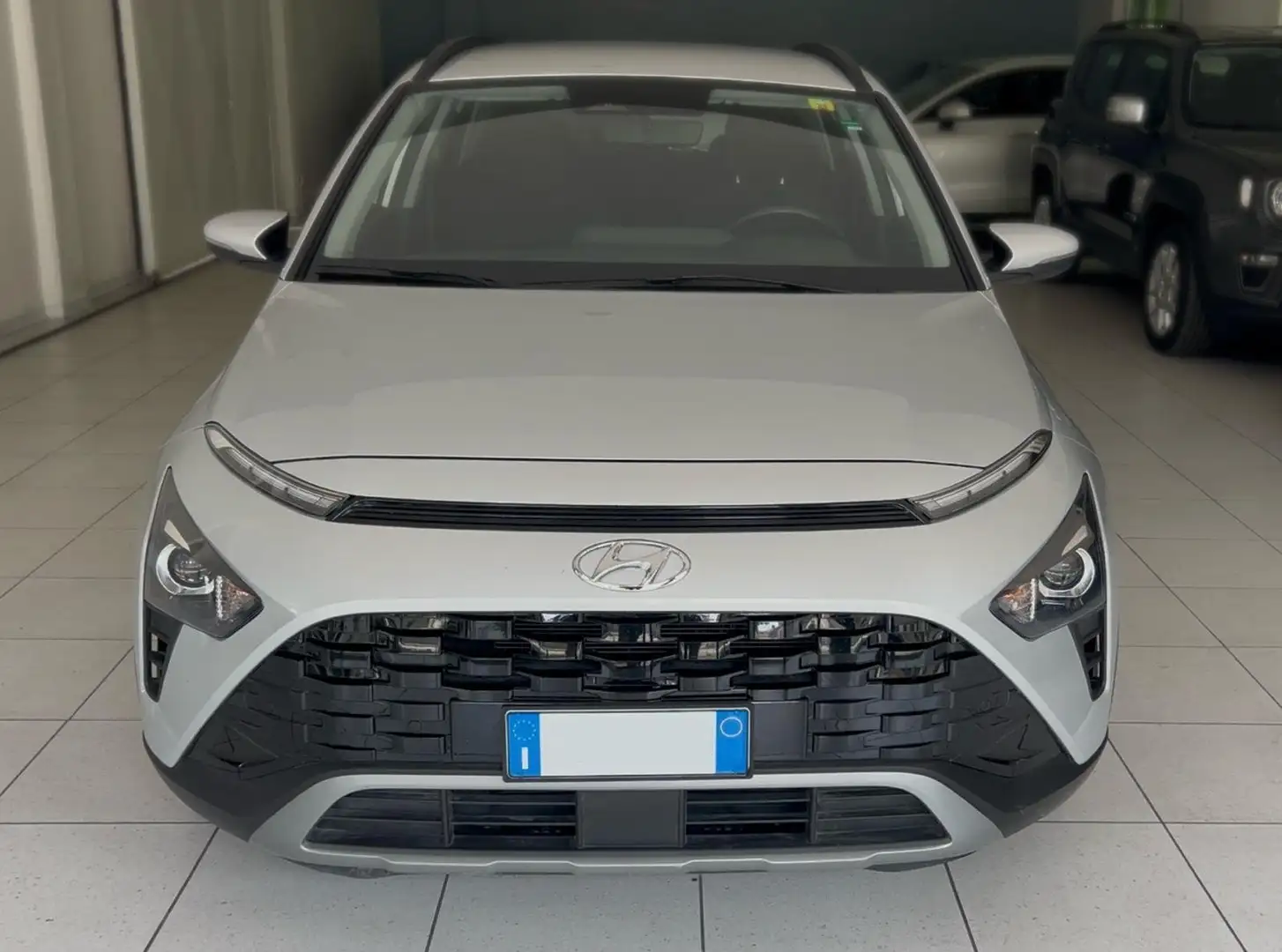 Hyundai BAYON Bayon 1.2 mpi 84cv Xline Led Pack PREZZO REALE Argento - 2