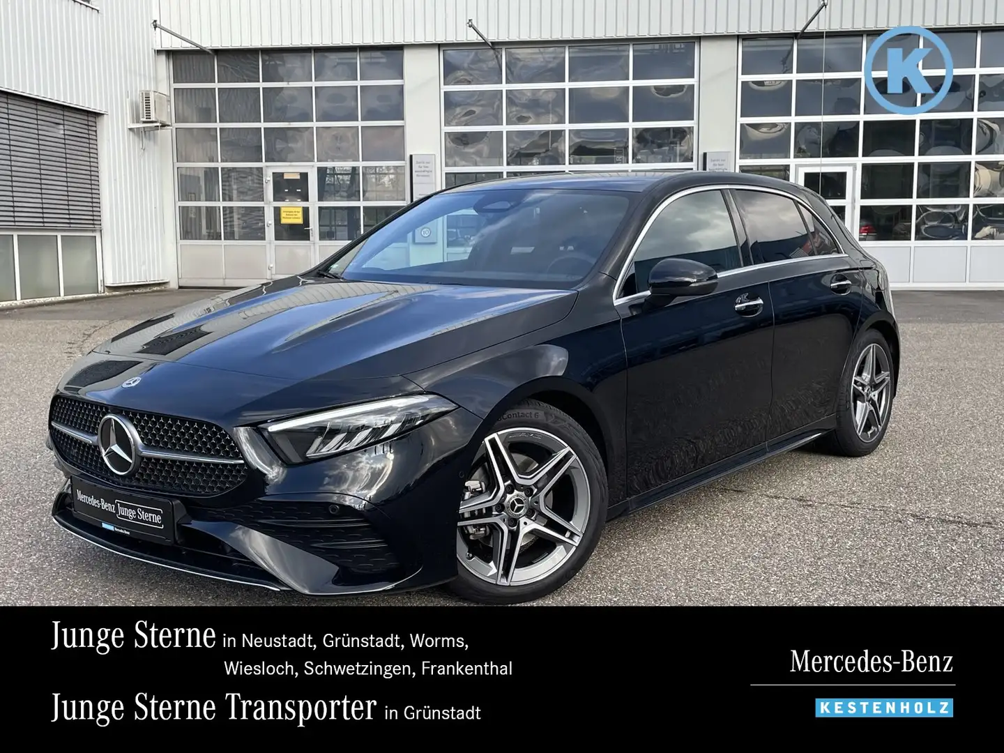 Mercedes-Benz A 200 A 200 AMG+VOR.-DISTRO+BURME+KAM+AMBI+LENKHZ+TWA Schwarz - 1