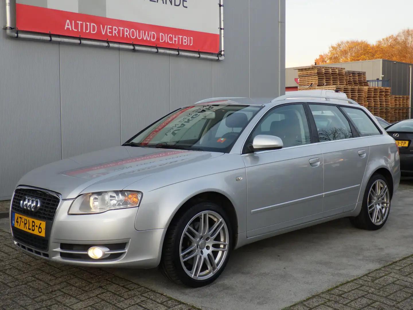 Audi A4 Avant 1.8 Turbo Automaat Pro Line, Clima, Stoelvw, Grau - 2
