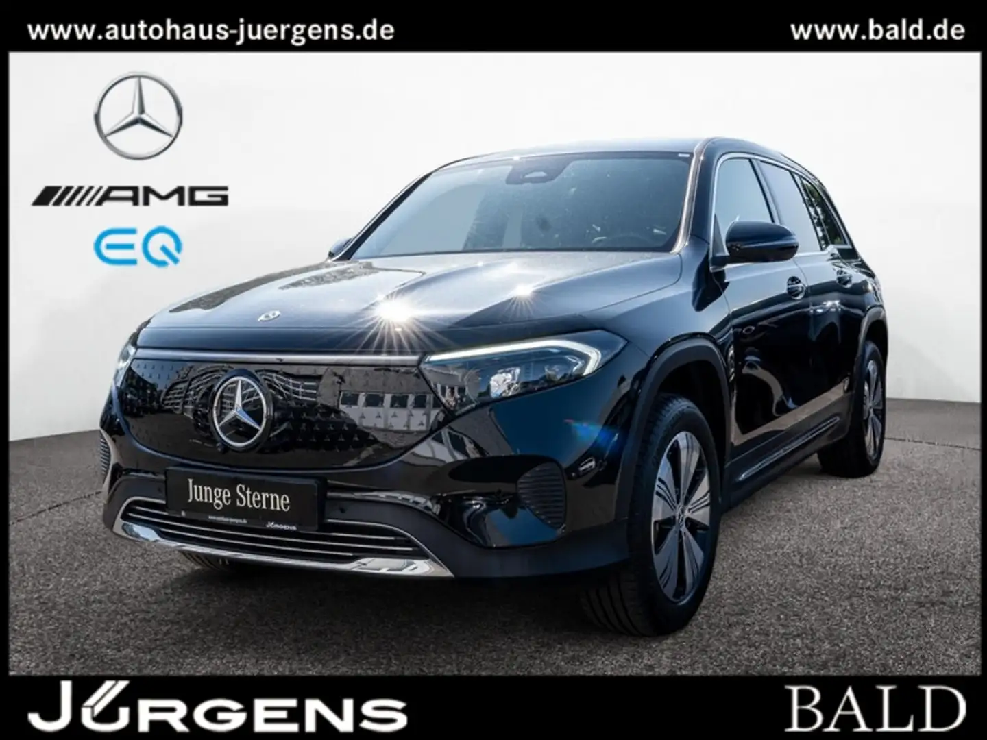 Mercedes-Benz EQB 300 4M Progressive/LED/360/Totw/7Sitzer/18' Zwart - 2