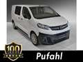 Opel Vivaro Doppelkabine Bus Doka topgepflegt 6 Sitze Weiß - thumbnail 1