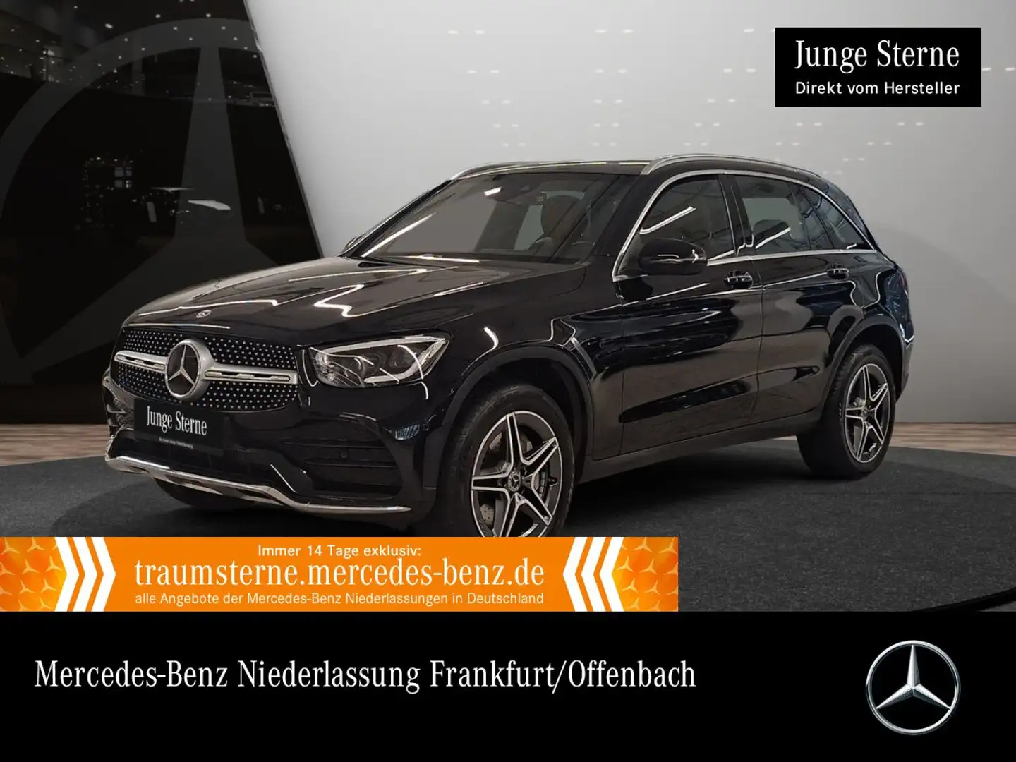 Mercedes-Benz GLC 300 e 4M AMG+PANO+AHK+MULTIBEAM+FAHRASS+KAMERA Schwarz - 1