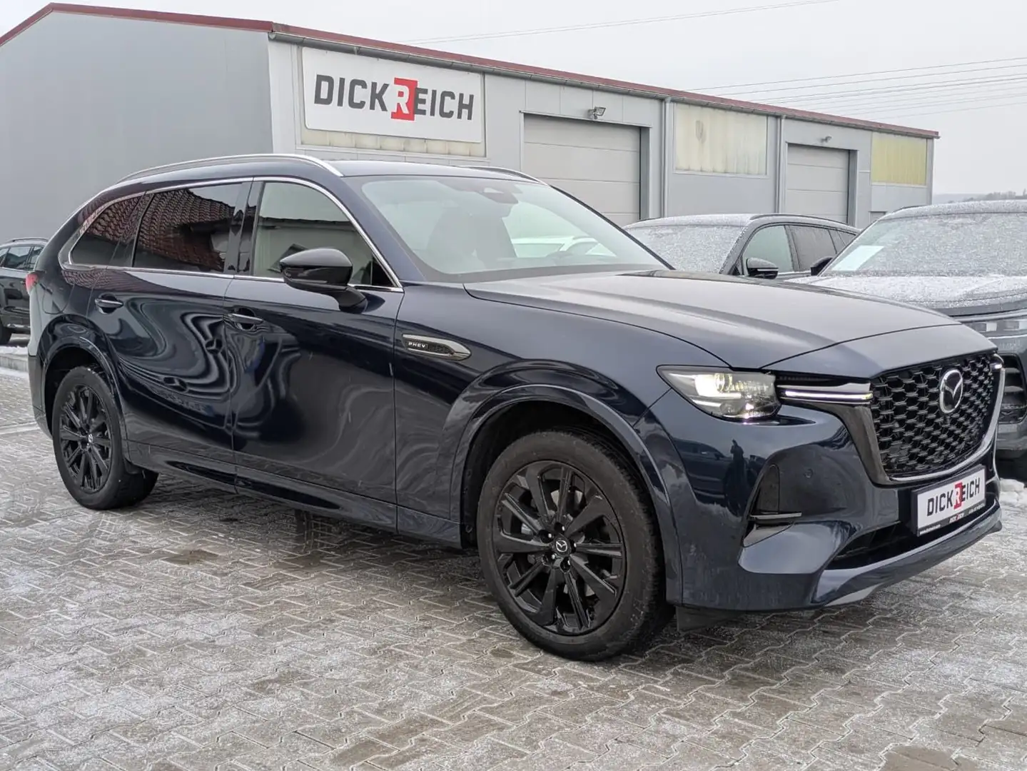 Mazda CX-80 2.5L PHEV Homura Plus PANO*HUD*BOSE*7-SIT Blau - 1