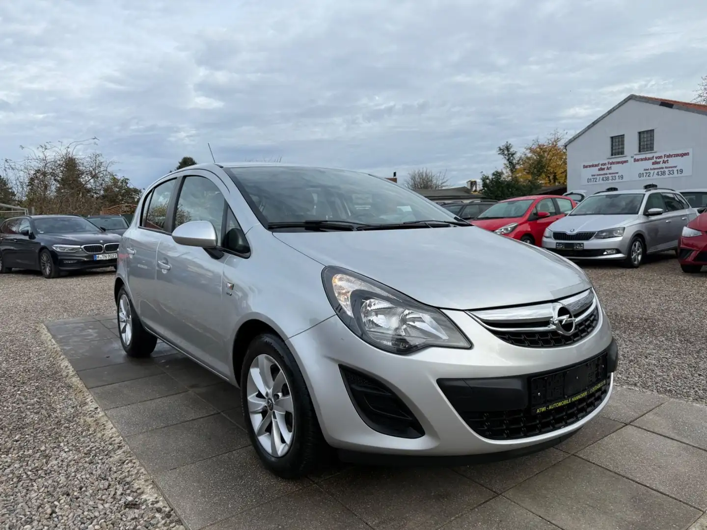 Opel Corsa D Energy Sportsitze Sport Lenkrad Silber - 1