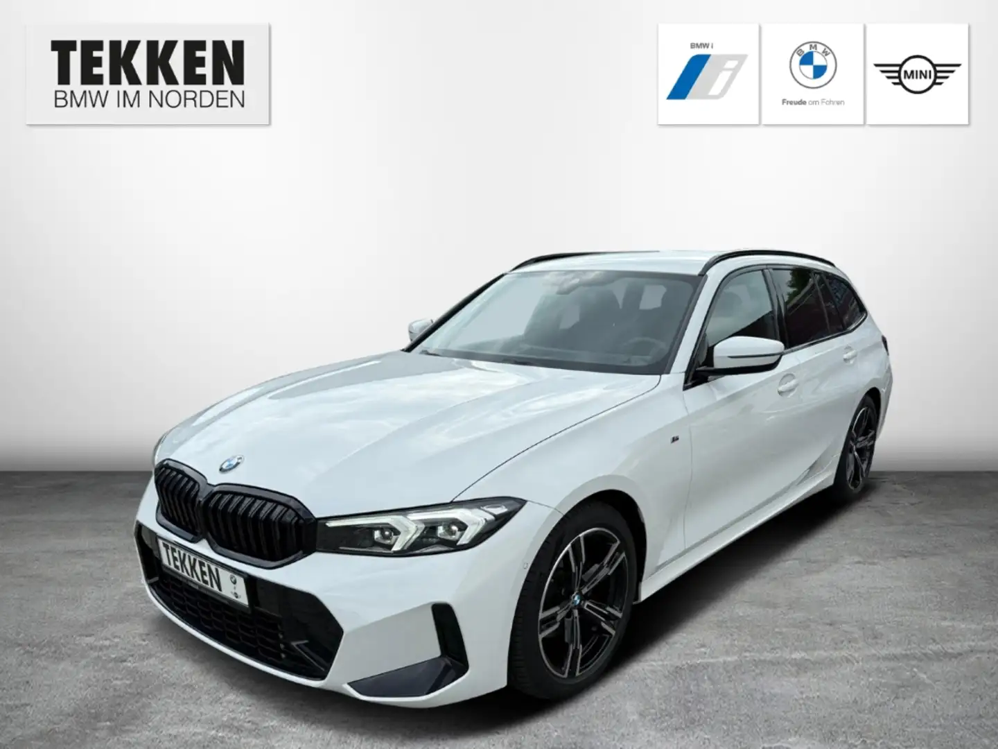 BMW 320 i Touring M-Sport/HiFi/Parking Assistant Weiß - 1
