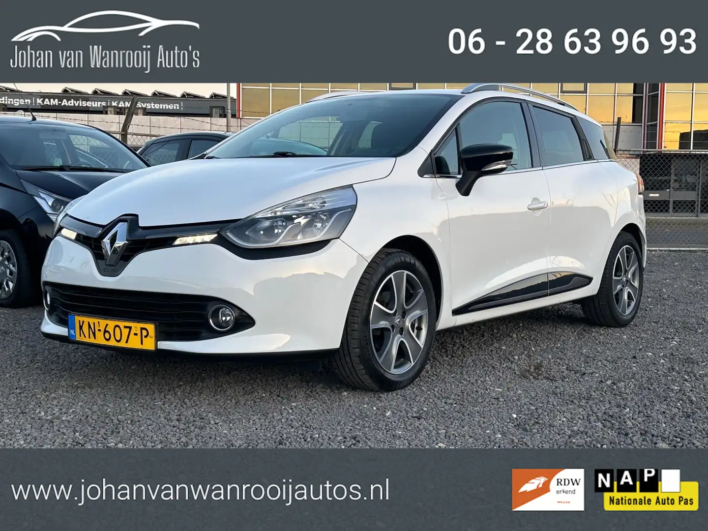 Renault Clio Estate 0.9 TCe Night&Day/NAVI/AIRCO/NW APK Wit - 1