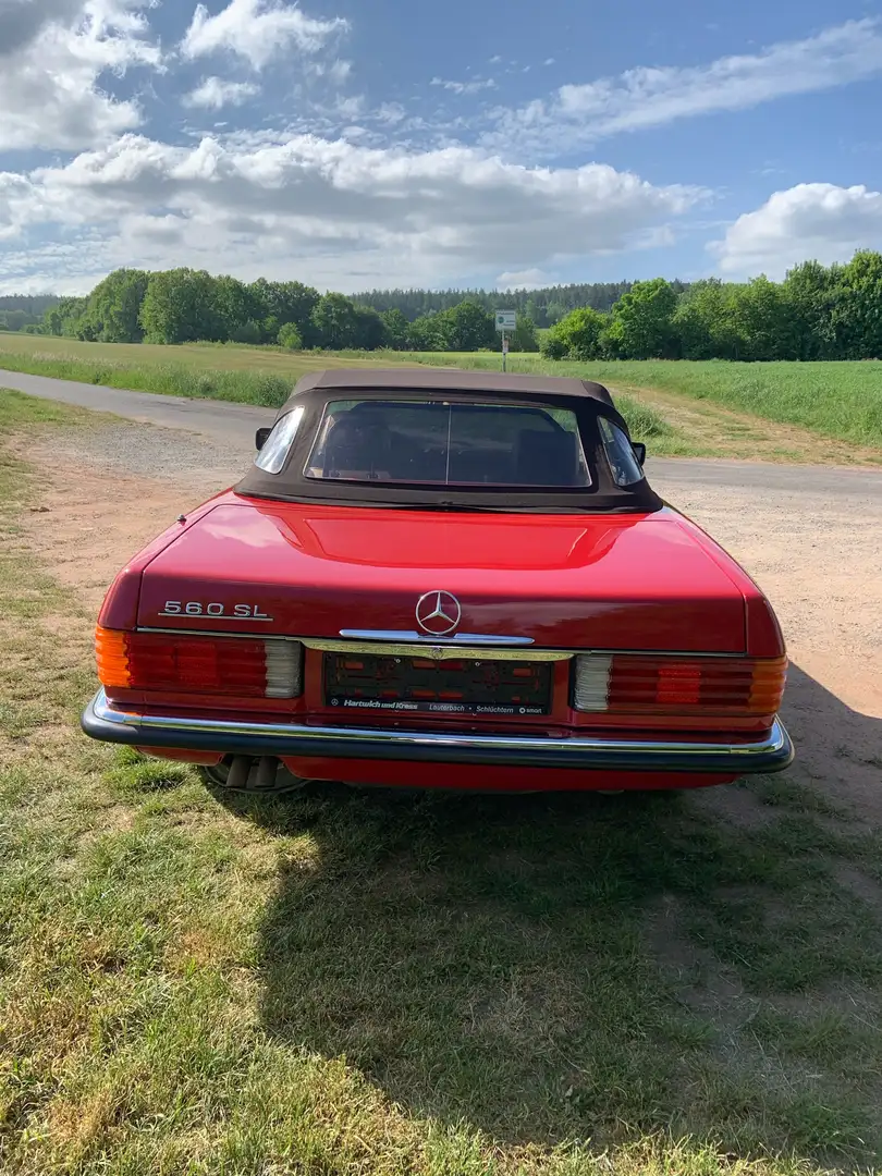 Mercedes-Benz SL 560 Luxus Červená - 2