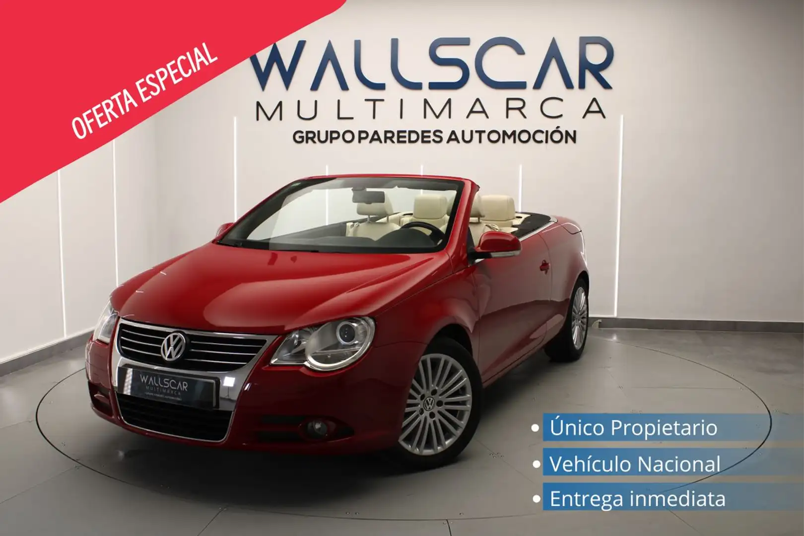 Volkswagen Eos 2.0TDI Individual DPF Rojo - 1