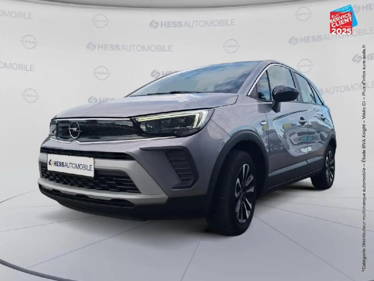 Opel Crossland 1.5 D 110ch Elegance Business  GPS Camera Carplay Grau - 1
