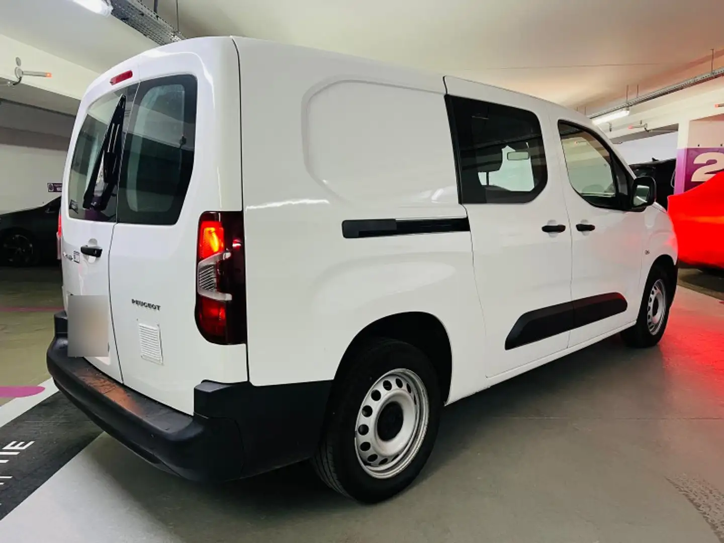 Peugeot Partner XL BLUEHDI 100CH S\u0026S CABINE APPROFONDIE Blanc - 2
