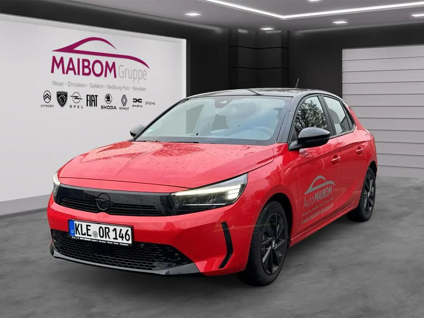 Opel Corsa F YES Rot - 1