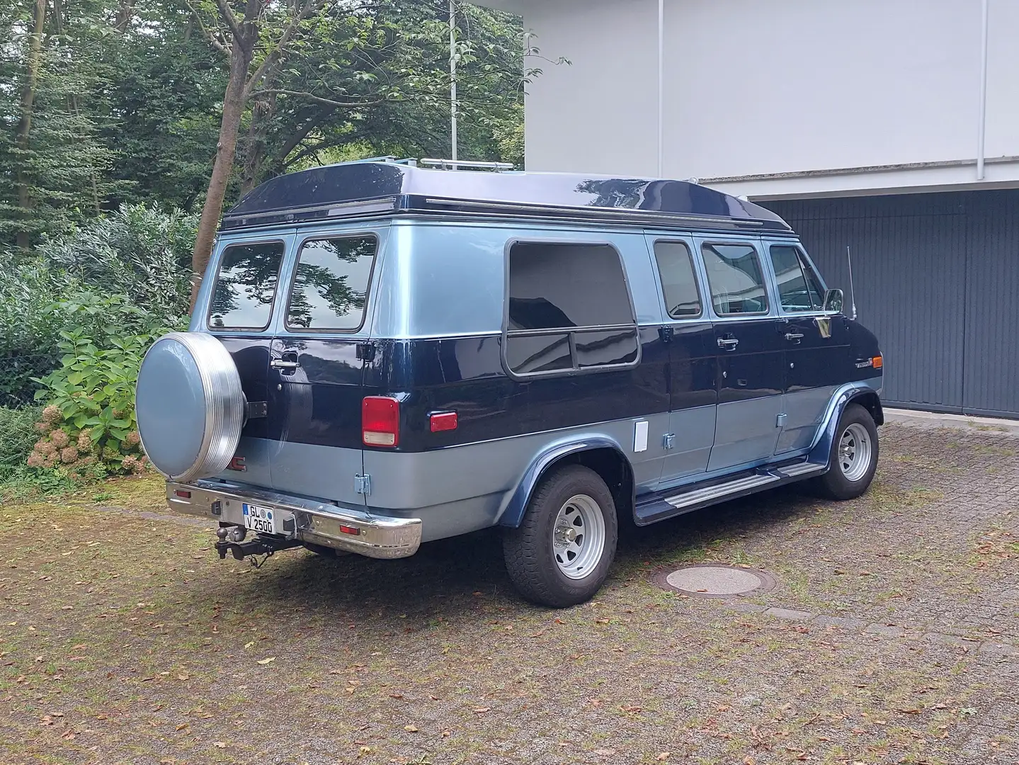 GMC Vandura Chevy Van G20 Campervan neu lackiert u. versiegelt Albastru - 2