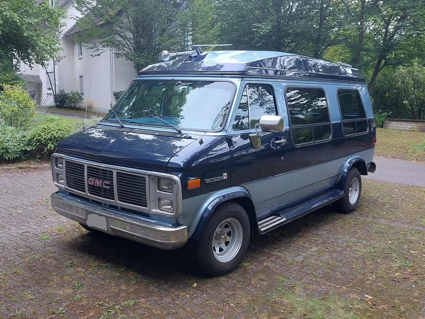 GMC Vandura Chevy Van G20 Campervan neu lackiert u. versiegelt Albastru - 1