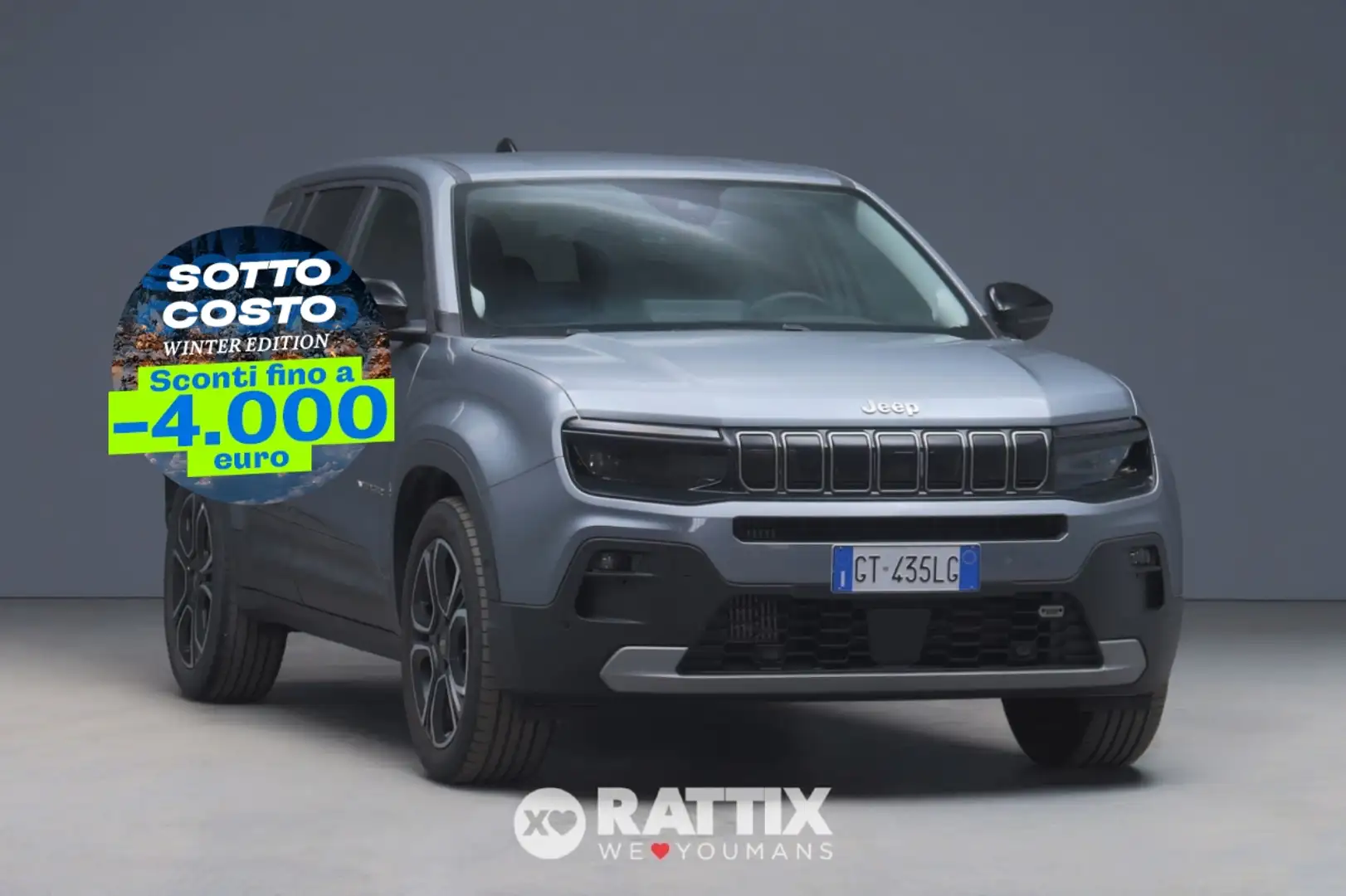 Jeep Avenger 1.2 Turbo 100CV Summit Gris - 1