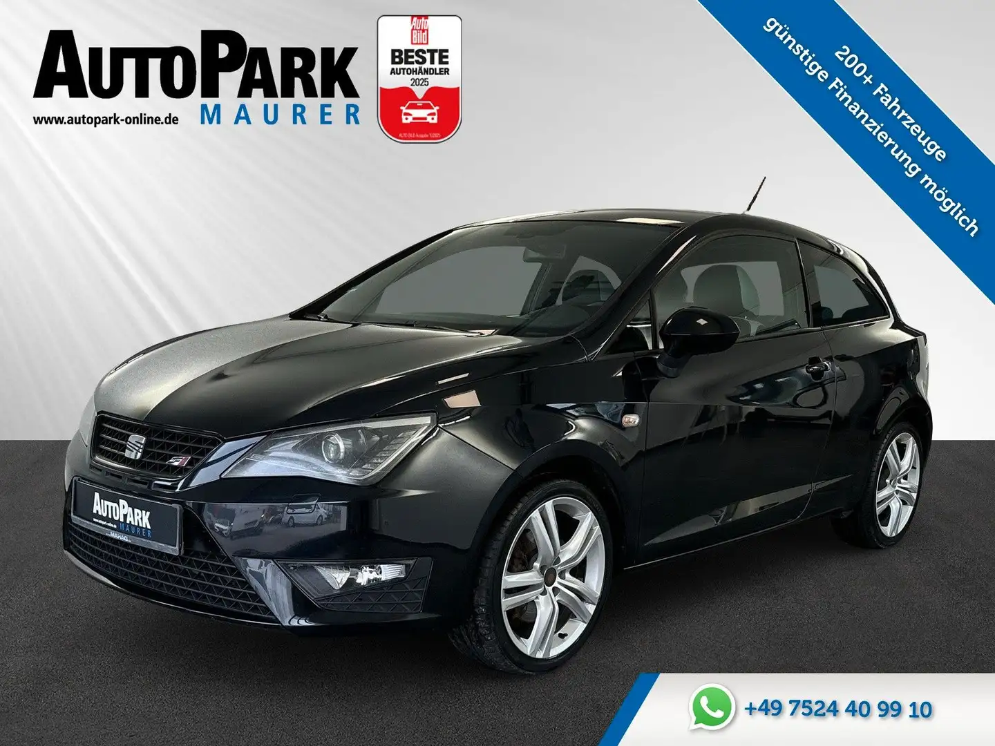 SEAT Ibiza SC Cupra Navi*Bi-Xenon Schwarz - 1
